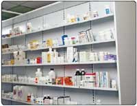 Pharmacy Shelving