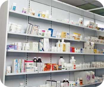 Drug Store Pharmacy Shelving